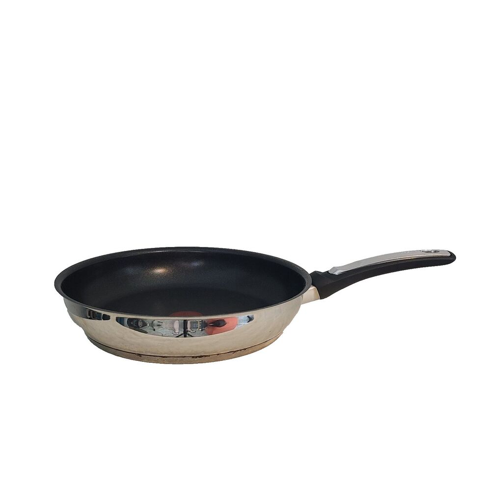 T-Fal 18/10 Stainless Steel 10.5" Fry Pan Nonstick Induction Base Made in France